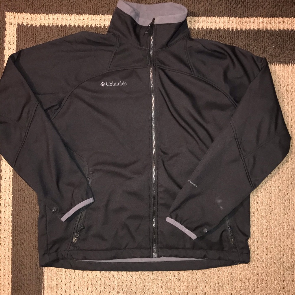 Columbia Interchangeable black Fleece-lined jacket